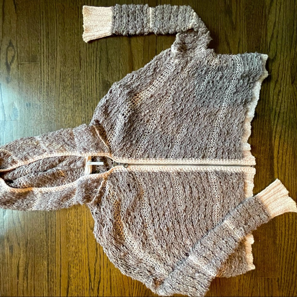 Knit crop free people sweater